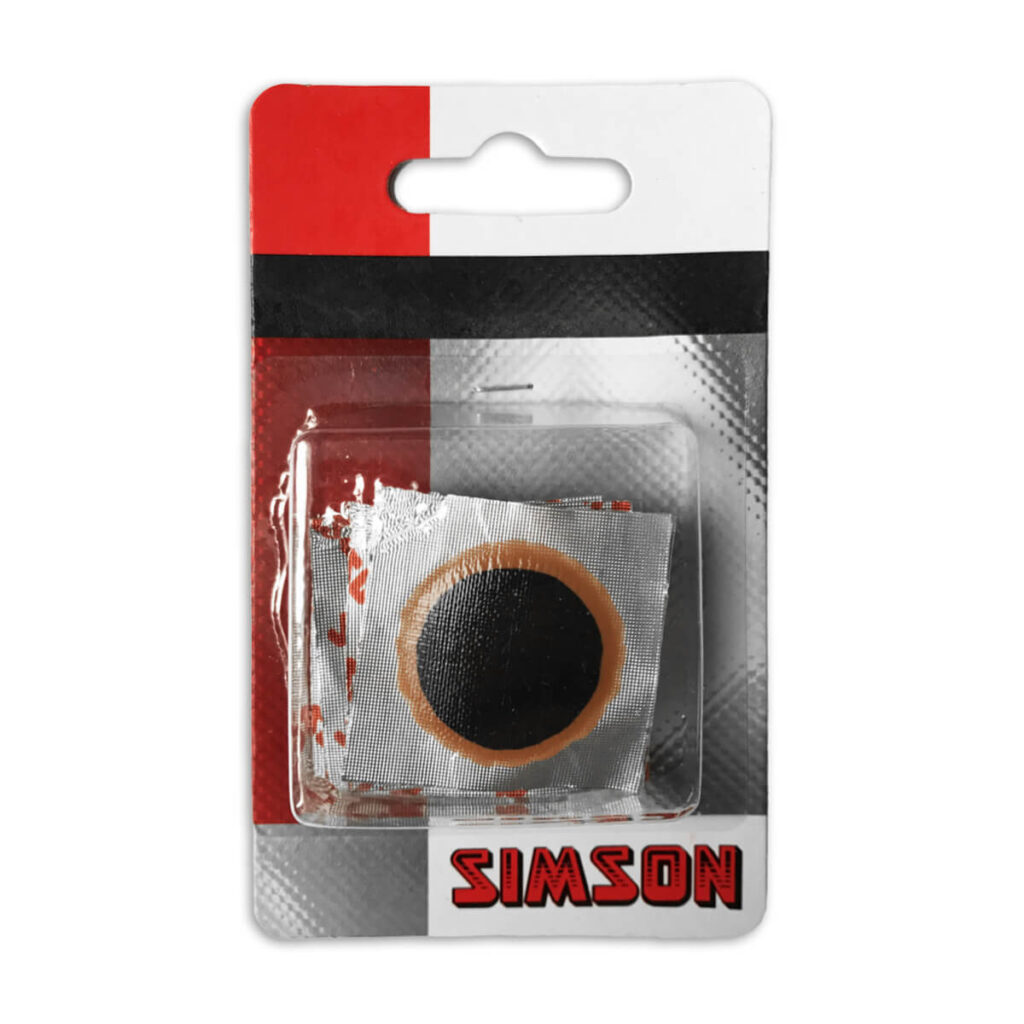 Simson binnenbandpleisters 25 mm (8x)